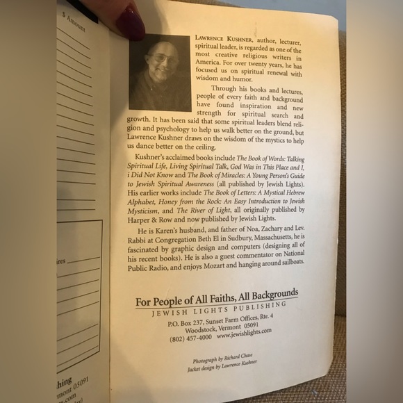 Invisible Lines of Connection Sacred Stories of the Ordinary by Lawrence Kushner - Picture 8 of 9